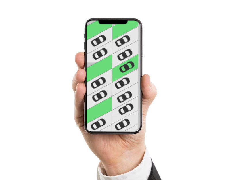 control movil plazas libres