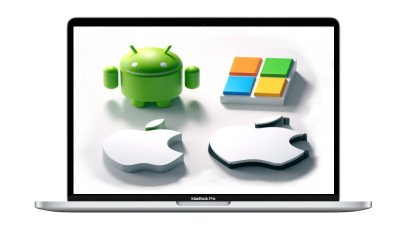 Empresa programación, software multiplataforma
