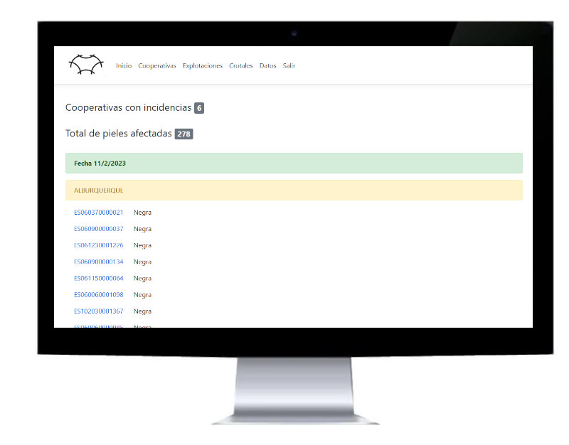 software gestion incidencias lotes