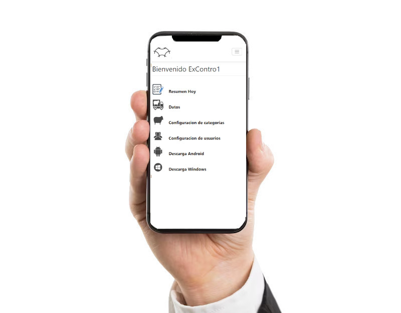 app control lotes movil